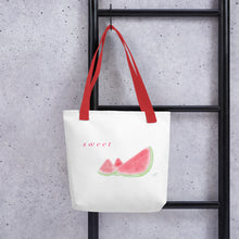 Load image into Gallery viewer, Sweet Watermelon Tote bag