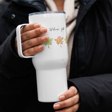 Load image into Gallery viewer, Welcome Fall Travel mug with a handle