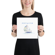 Load image into Gallery viewer, Clear Sailing In Pentwater Artistic Print