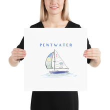 Load image into Gallery viewer, Clear Sailing In Pentwater Artistic Print