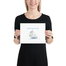 Load image into Gallery viewer, Clear Sailing In Pentwater Artistic Print