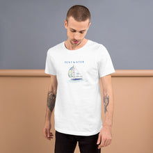 Load image into Gallery viewer, Clear Sailing in Pentwater Unisex t-shirt