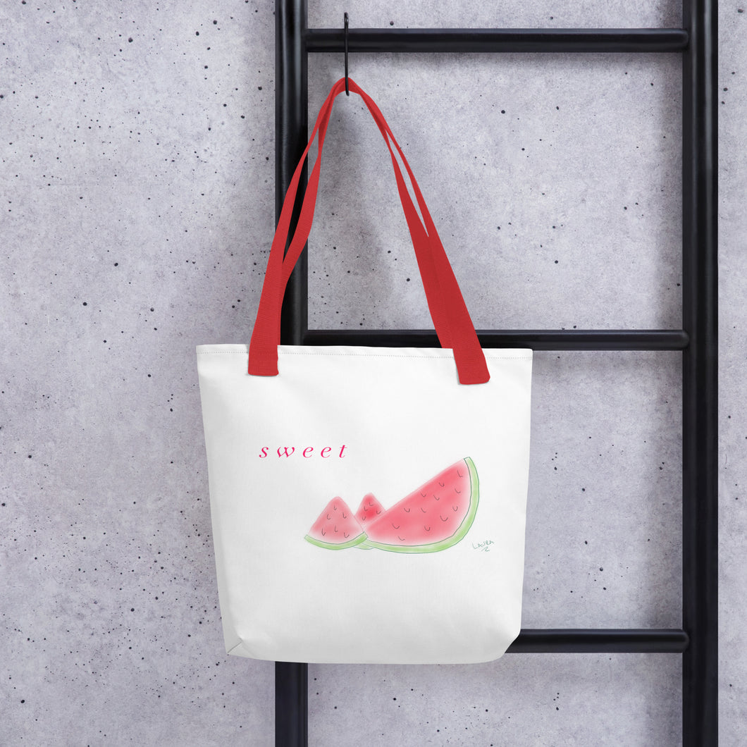 Sweet Watermelon Tote bag