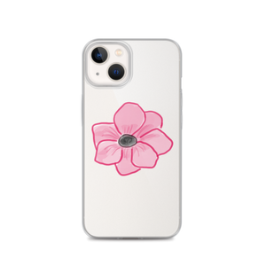 Cheery Pink Flower iPhone Case