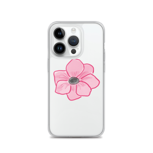 Cheery Pink Flower iPhone Case