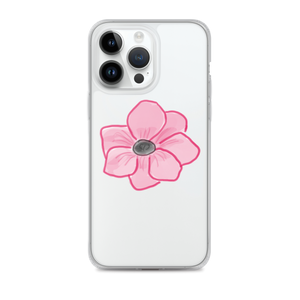 Cheery Pink Flower iPhone Case