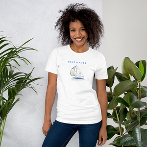 Clear Sailing in Pentwater Unisex t-shirt