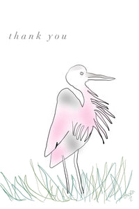 Thank You Crane Greeting Card