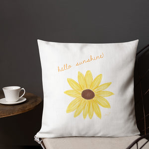 Hello Sunshine! Premium Pillow