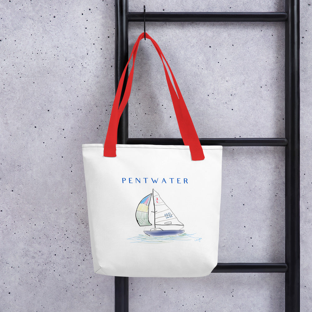 Clear Sailing in Pentwater Tote Bag