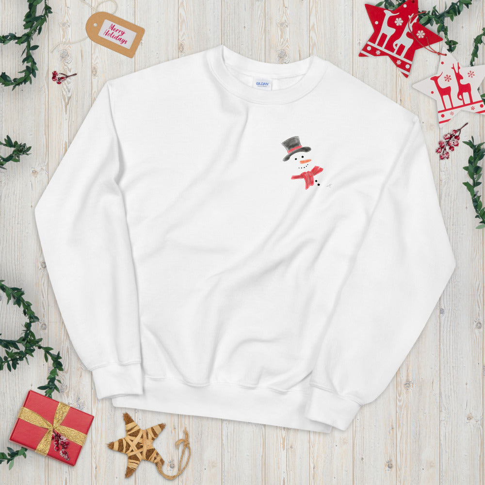 Happy Snowman Sweatshirt