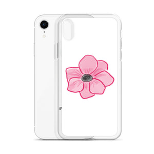 Cheery Pink Flower iPhone Case