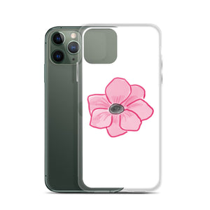 Cheery Pink Flower iPhone Case