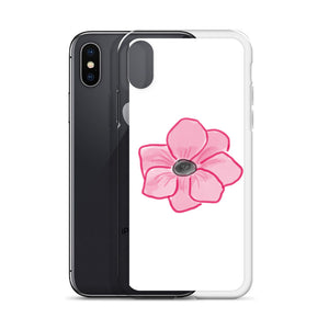 Cheery Pink Flower iPhone Case