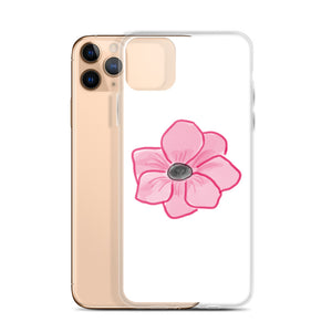 Cheery Pink Flower iPhone Case