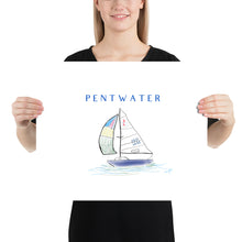 Load image into Gallery viewer, Clear Sailing In Pentwater Artistic Print
