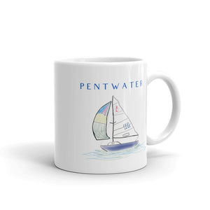 Clear Sailing in Pentwater Mug